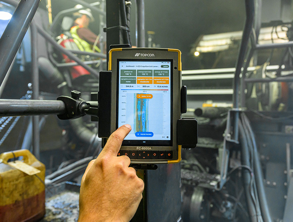 Thermal Mapper vermindert gebreken aan het asfalt