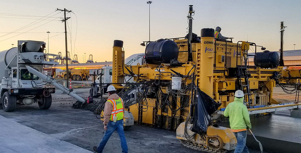 Toepassing van betonnen bestrating