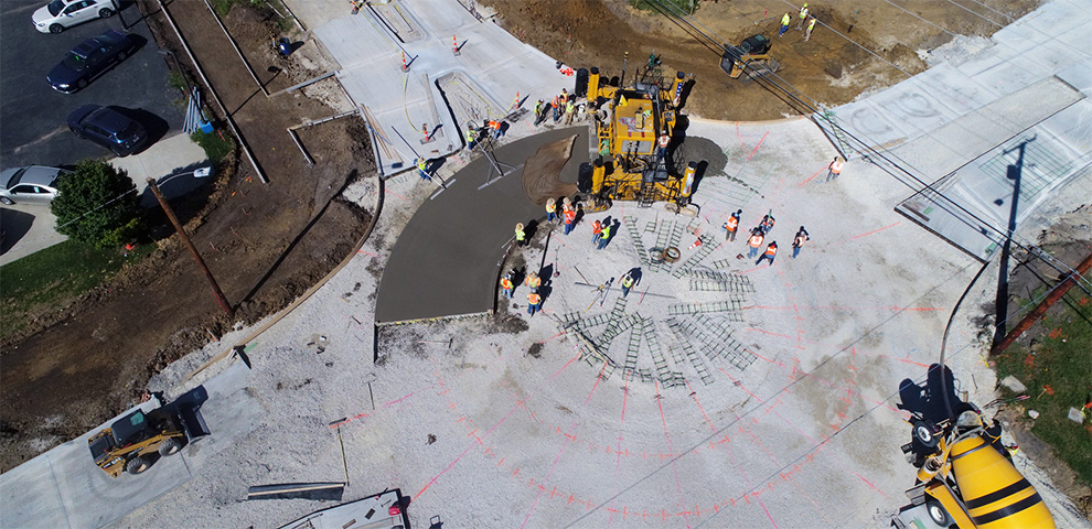 meios-fios e sarjetas