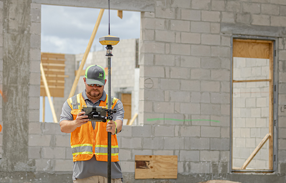 Levantamento para construção