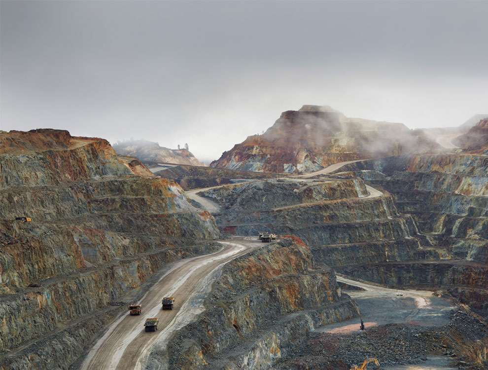 Operações de mineração